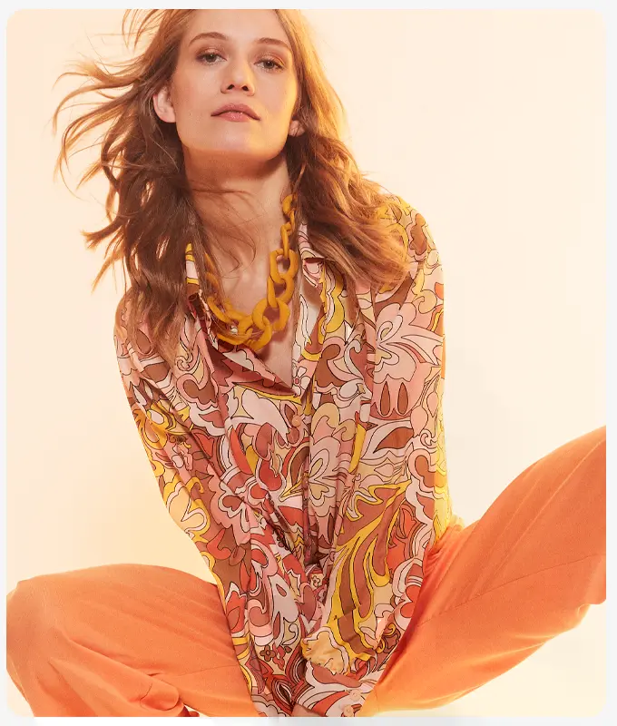 Kein Sommer ohne der Pantone Trendfarbe Orange - jetzt bei Ana Alcazar shoppen